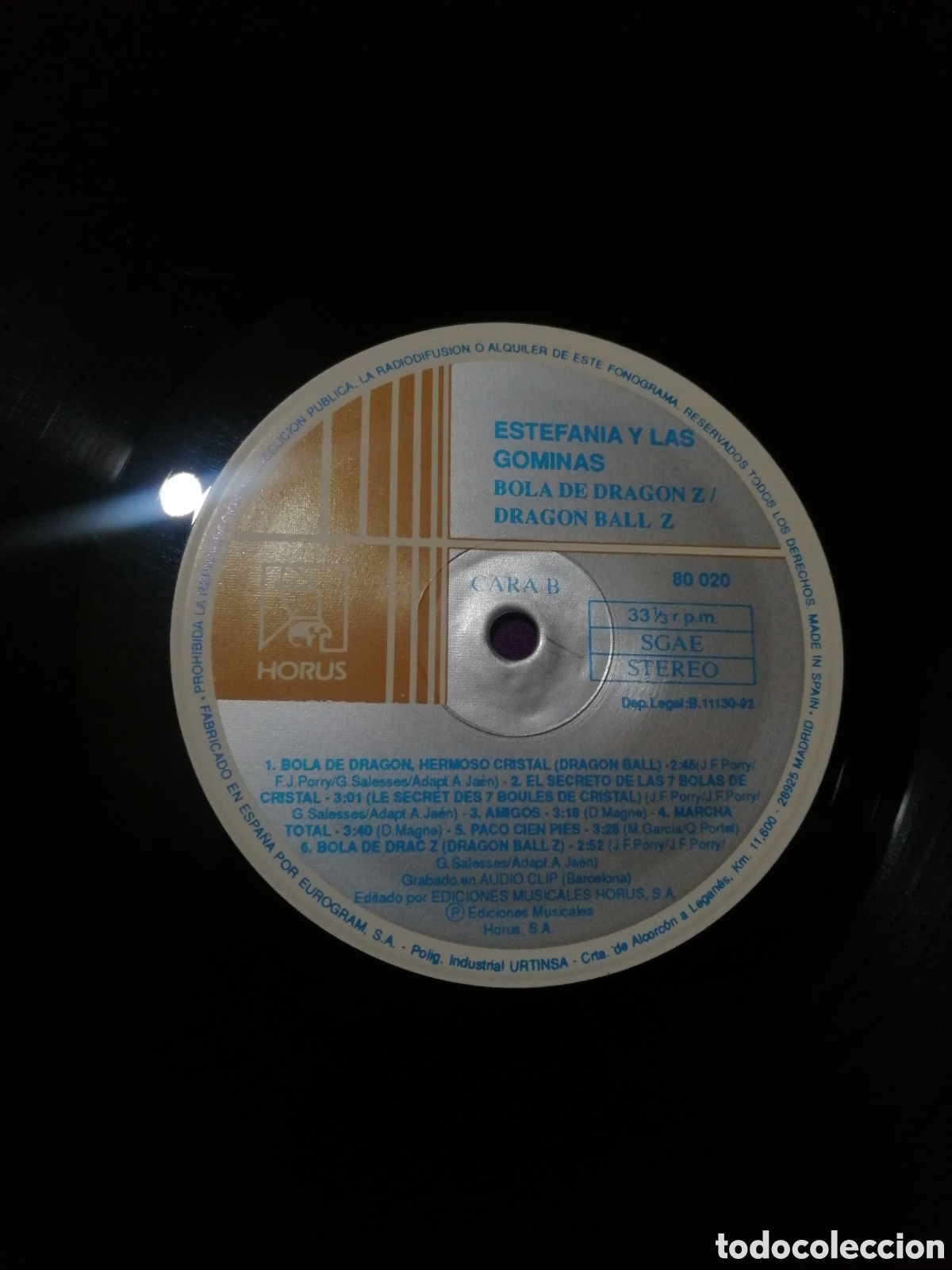 Discos de vinilo: LP-Vinilo BOLA DE DRAG&Oacute;N Z LP 1992 - Foto 7