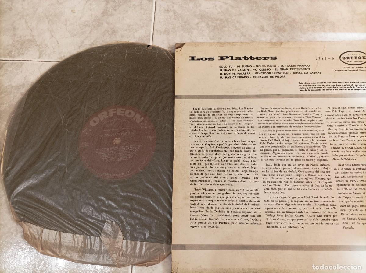 Discos de vinilo: Los platters lp Mexico -raro- - Foto 2