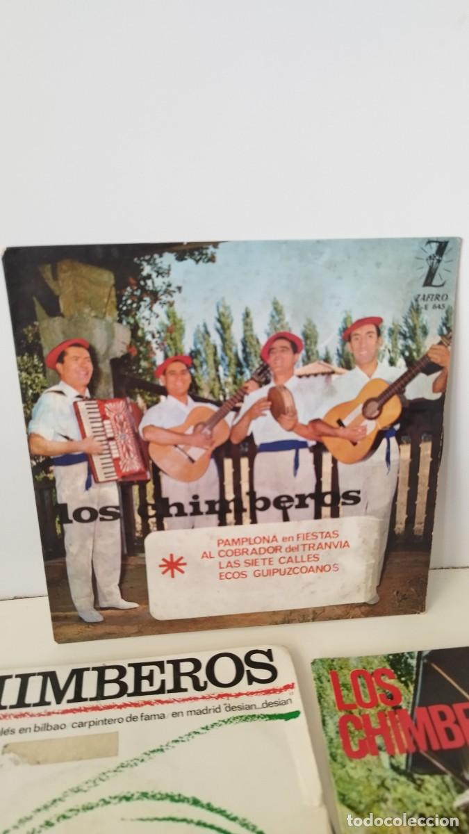 Discos de vinilo: Lote de 3 Ep de Los Chimberos - Foto 2