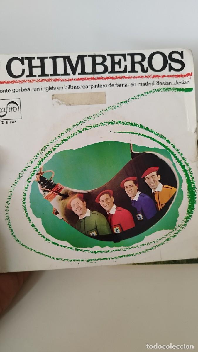 Discos de vinilo: Lote de 3 Ep de Los Chimberos - Foto 4
