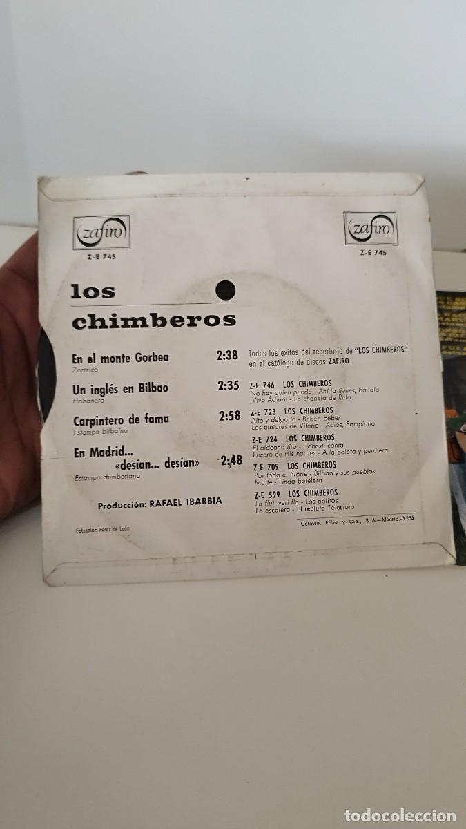 Discos de vinilo: Lote de 3 Ep de Los Chimberos - Foto 5