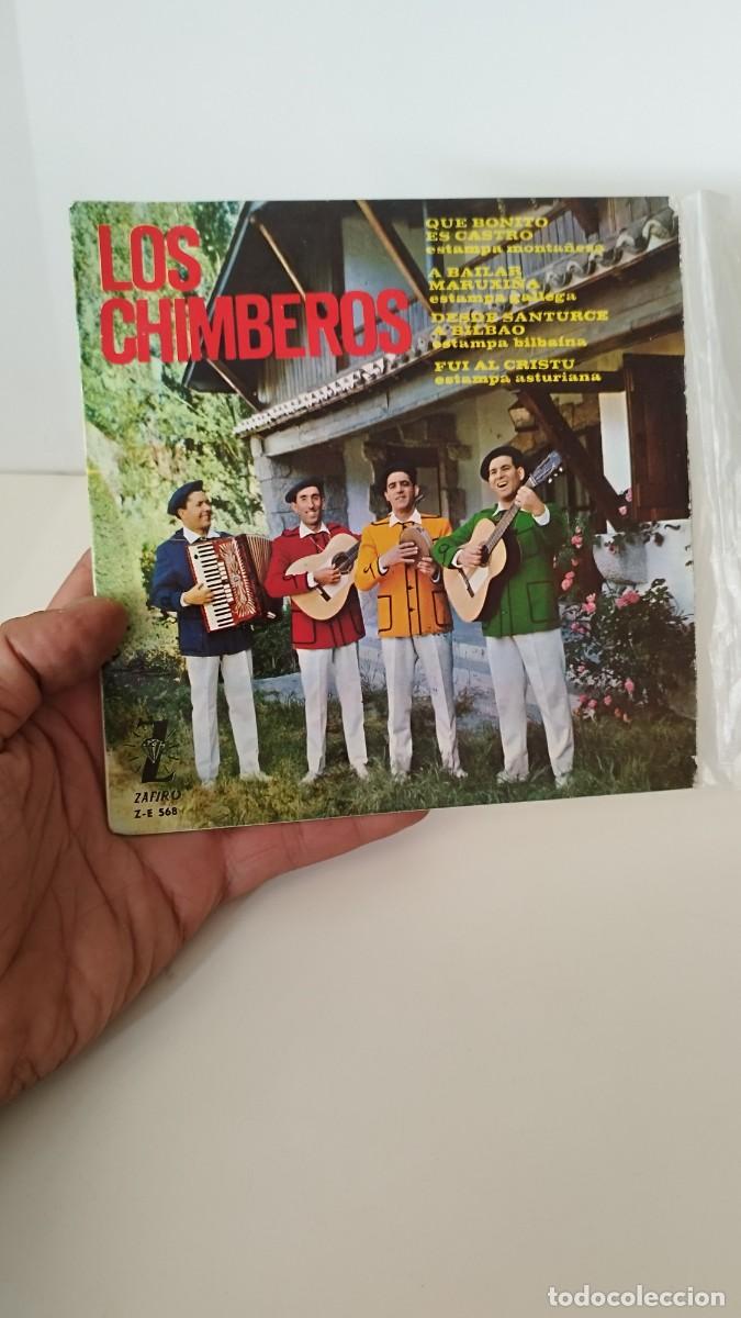 Discos de vinilo: Lote de 3 Ep de Los Chimberos - Foto 6