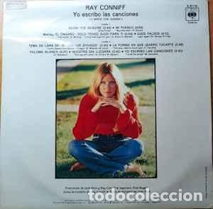 Discos de vinilo: Ray Conniff &lrm;&ndash; I Write The Songs = Yo Escribo Las Canciones - Foto 2