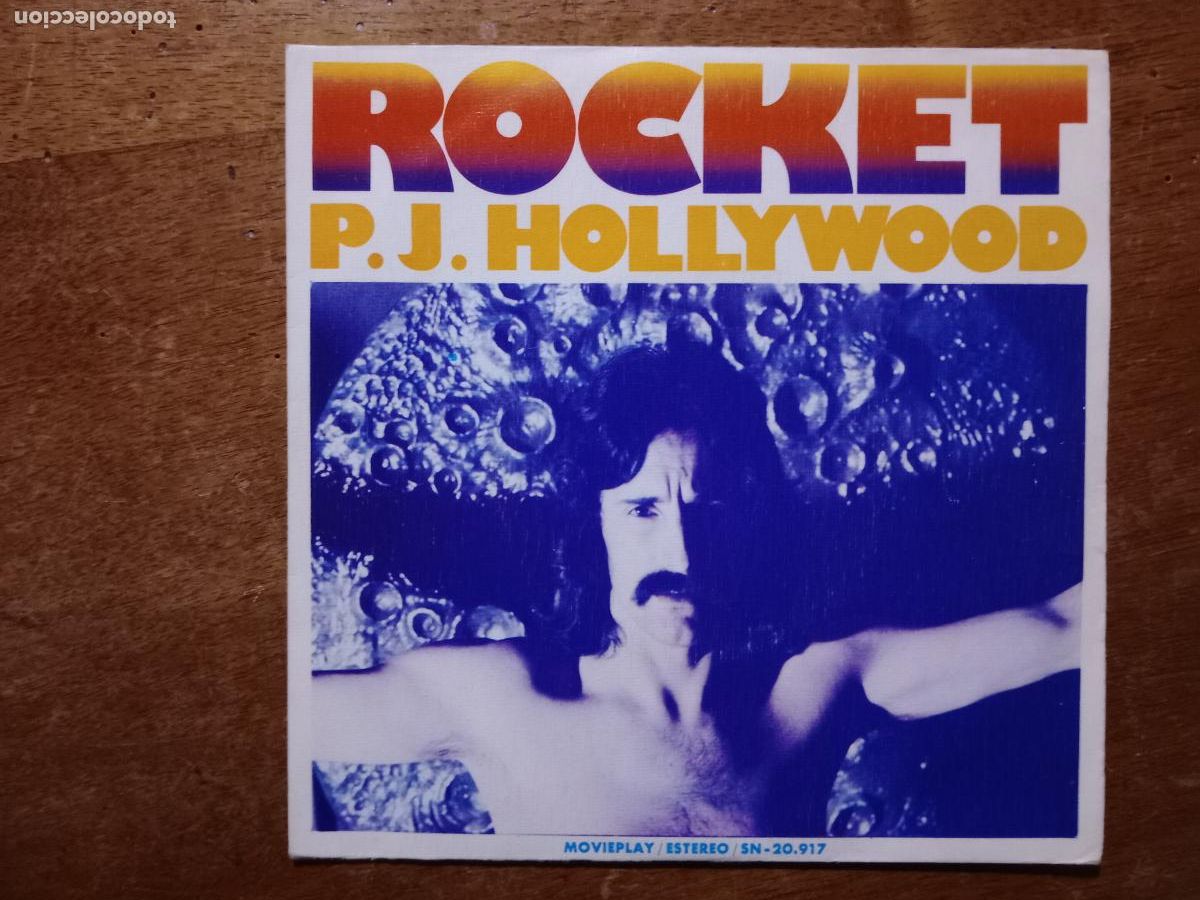 Discos de vinilo: P. J. Hollywood - rocket + telephone - Foto 1