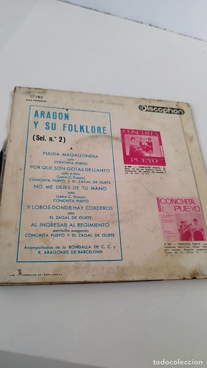 Discos de vinilo: Various &ndash; Aragon Y Su Folklore Sel N&ordm; 2. Ep 7&rdquo; - Foto 5