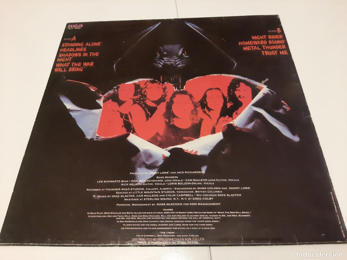Discos de vinilo: WHITE WOLF -STANDING ALONE- (1984) LP DISCO VINILO - Foto 2