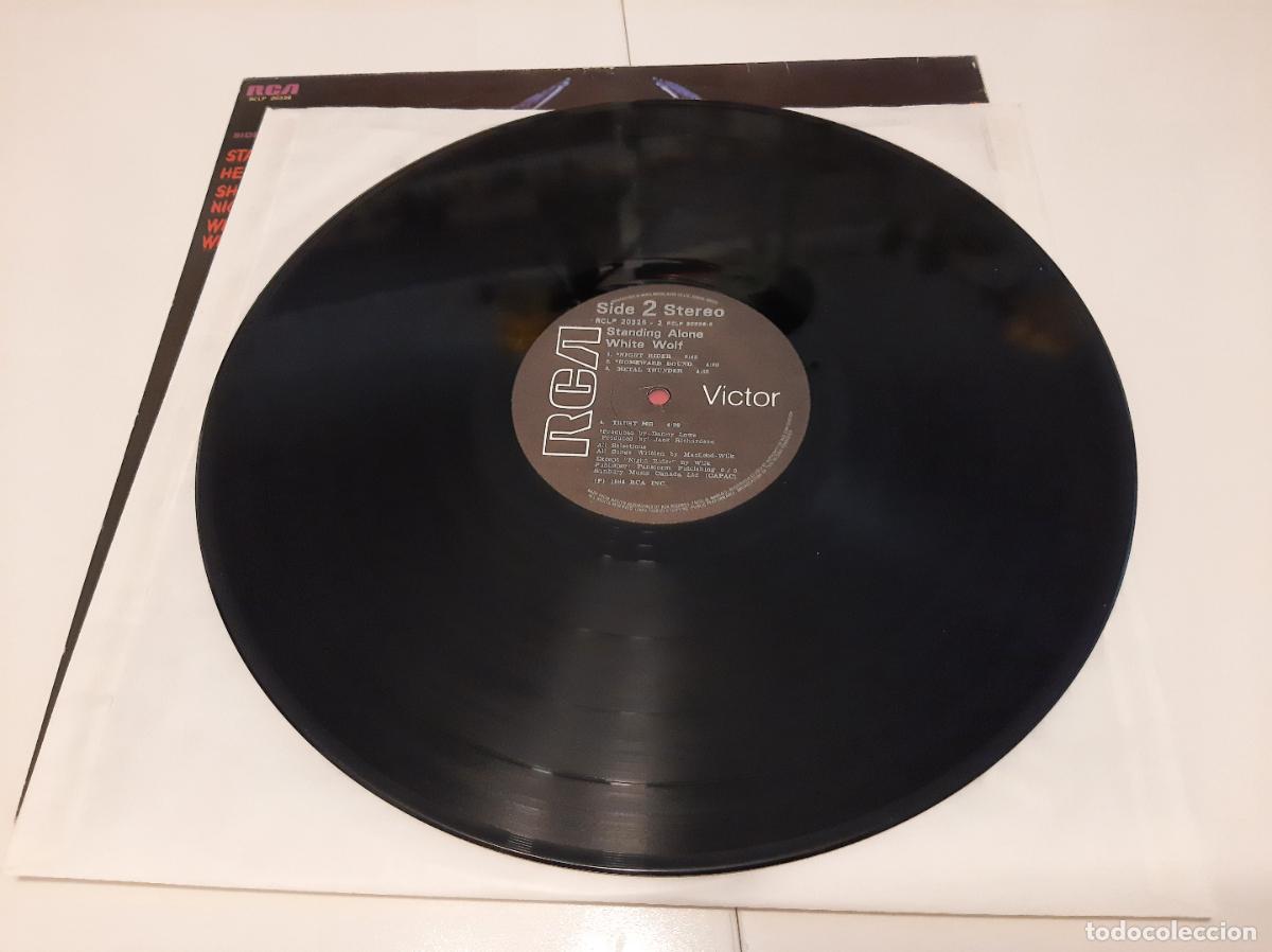 Discos de vinilo: WHITE WOLF -STANDING ALONE- (1984) LP DISCO VINILO - Foto 6