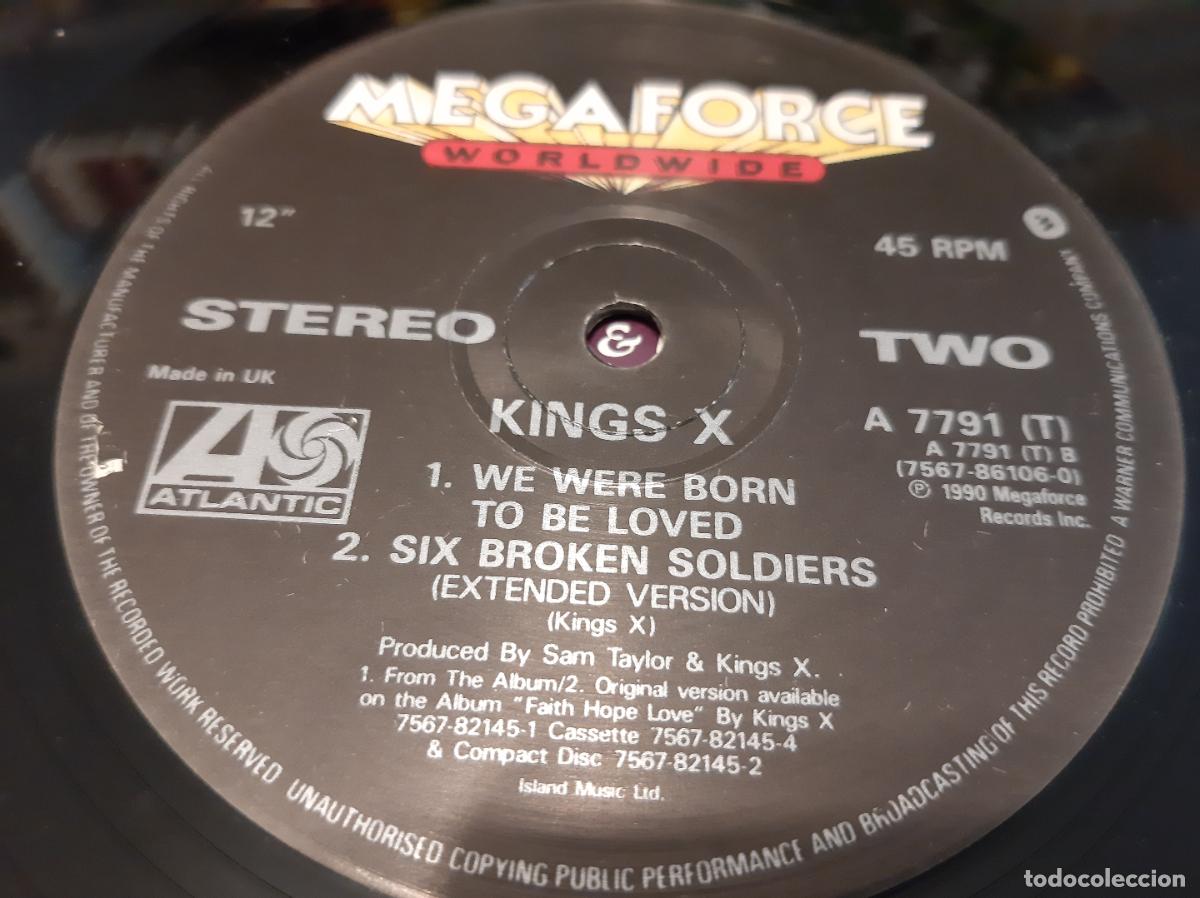 Discos de vinilo: KINGS X -ITS LOVE- (1991) MAXI-SINGLE - Foto 9