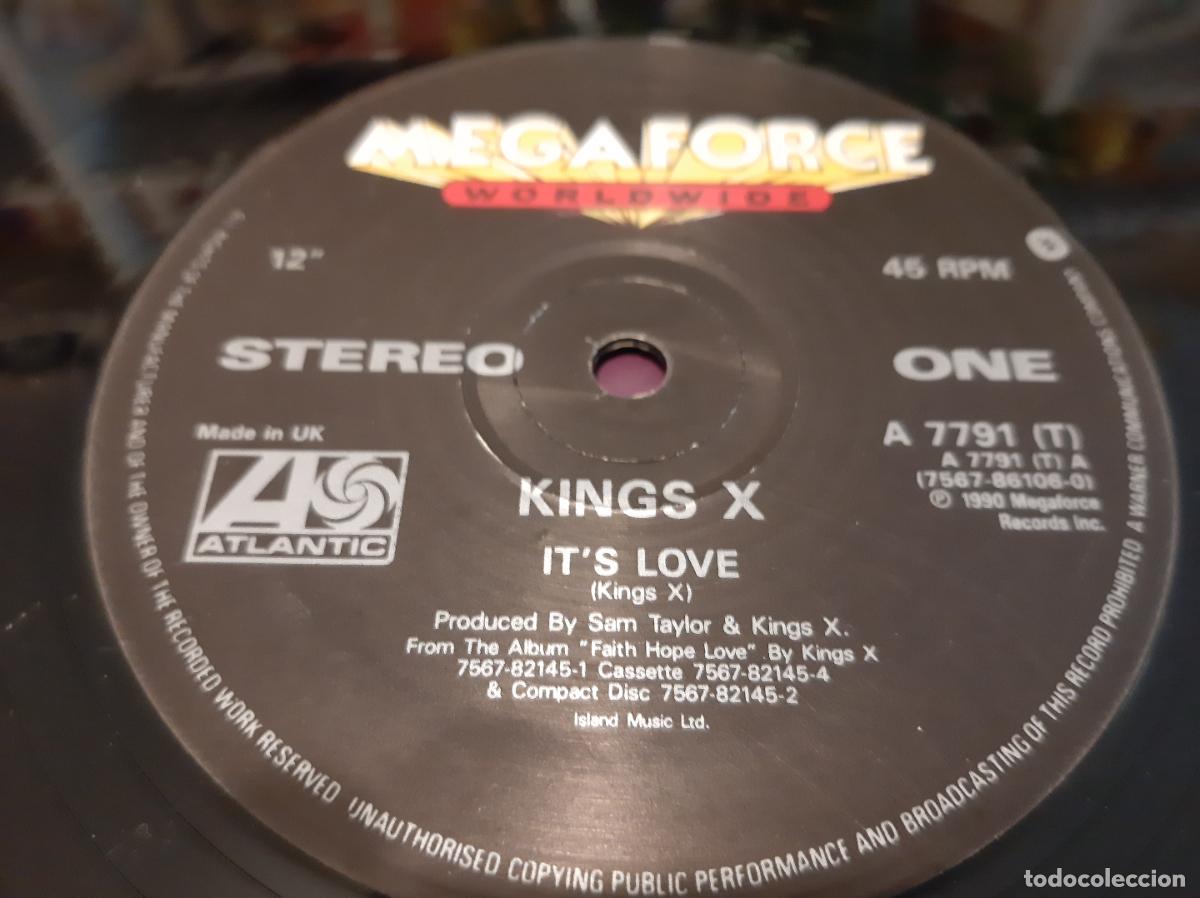 Discos de vinilo: KINGS X -ITS LOVE- (1991) MAXI-SINGLE - Foto 10