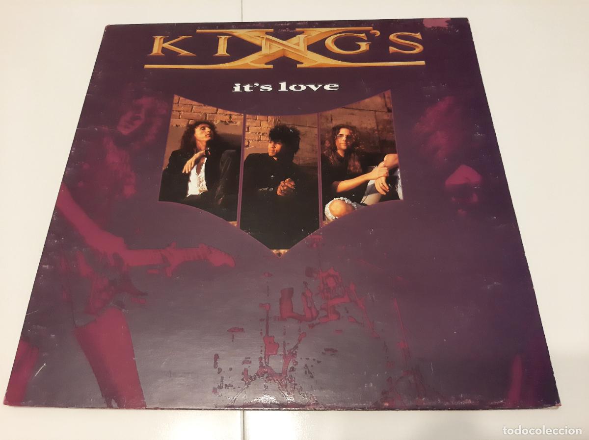 Discos de vinilo: KINGS X -ITS LOVE- (1991) MAXI-SINGLE - Foto 1