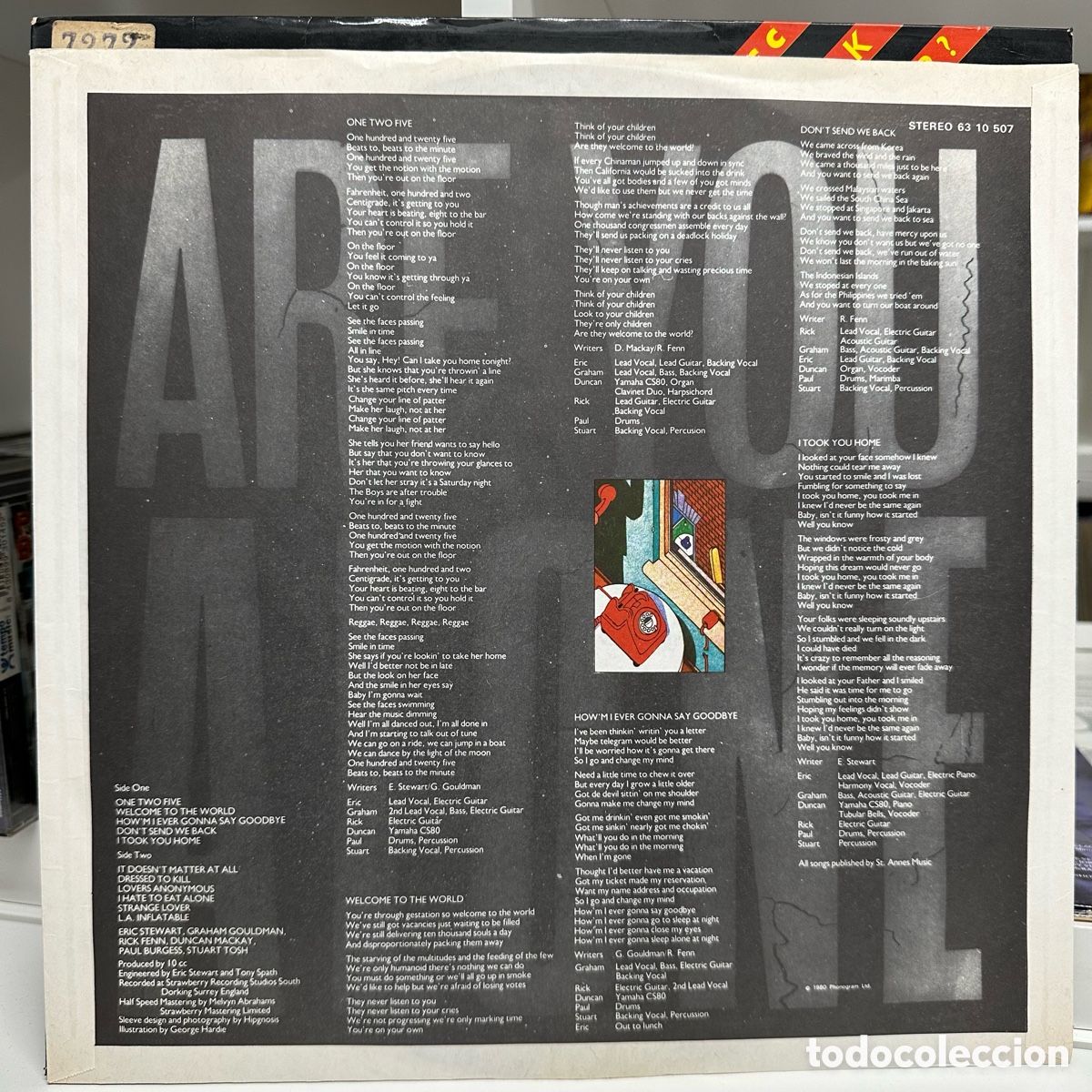 Discos de vinilo: 10cc - Look Hear? (LP) Mercury - Foto 3