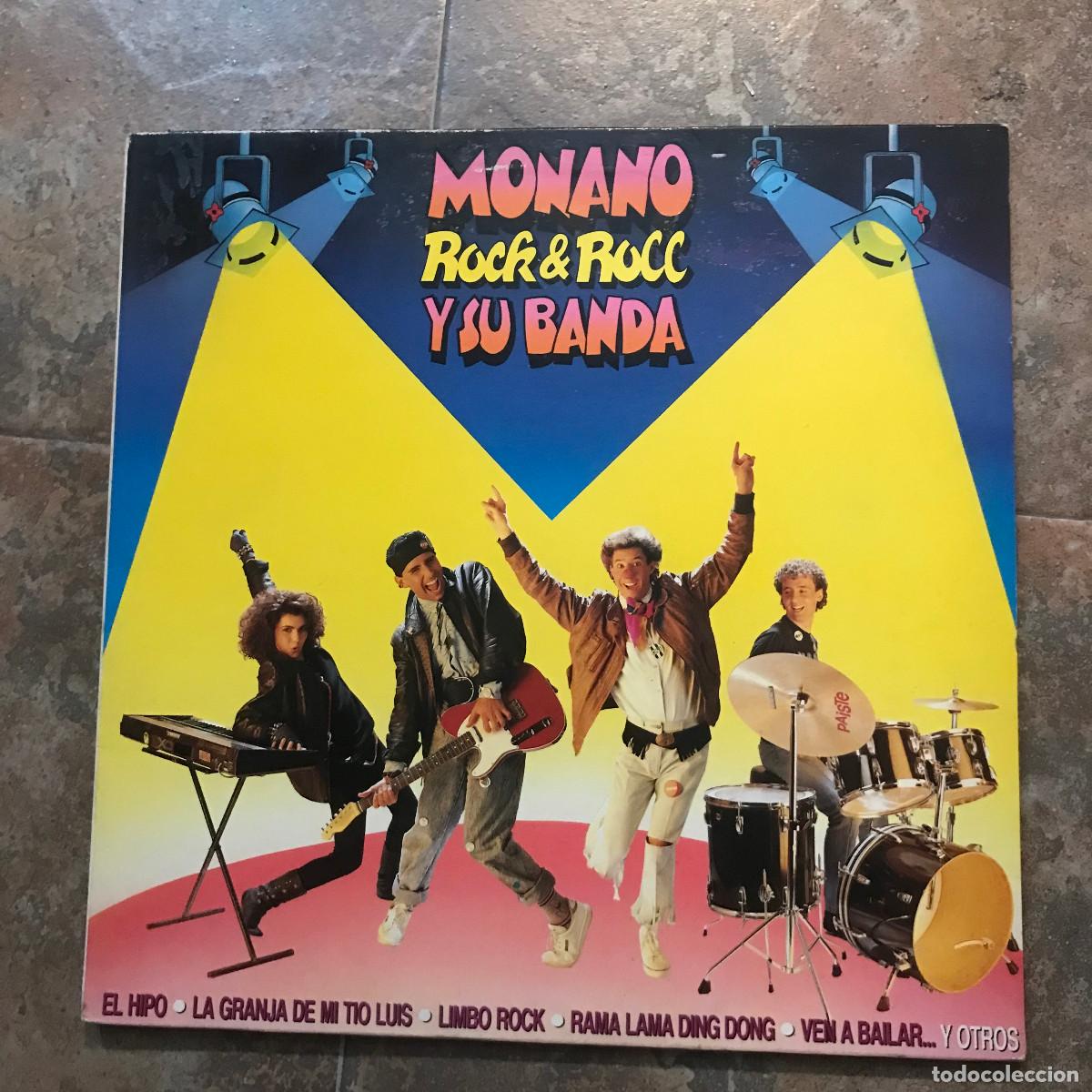 Discos de vinilo: MONANO Y SU BANDA - ROCK & ROLL - LP EMI 1987 - Foto 1