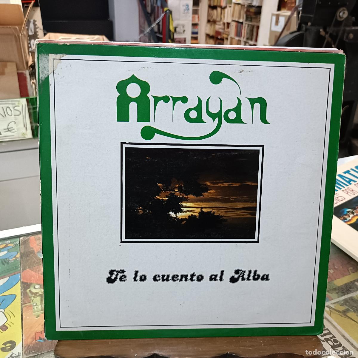 Discos de vinilo: Array&aacute;n - Te lo cuento al Alba - LP. sello Coliseum 1987 (Sevillanas) - Foto 1