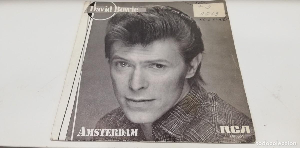 Discos de vinilo: MOSTRADOR- David Bowie - Amsterdam (7&rdquo;, Single, Promo) - Foto 1