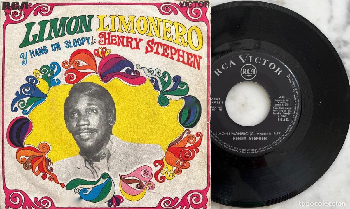 Discos de vinilo: HENRY STEPHEN. LIMON LIMONERO. SINGLE ORIGINAL ESPA&Ntilde;A - Foto 1
