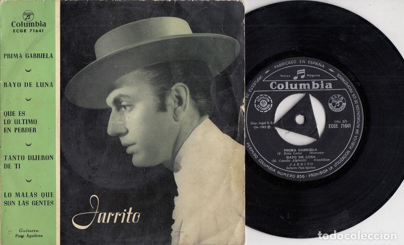 Discos de vinilo: JARRITO - PRIMA GABRIELA - EP DE VINILO - CS - 19 - Foto 1
