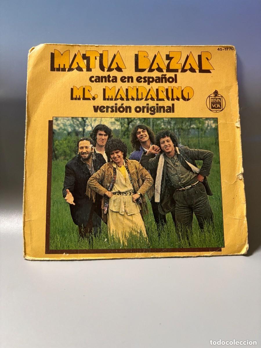 Discos de vinilo: Mat&iacute;a Bazar - Mr. Mandarino (1978) - Foto 1