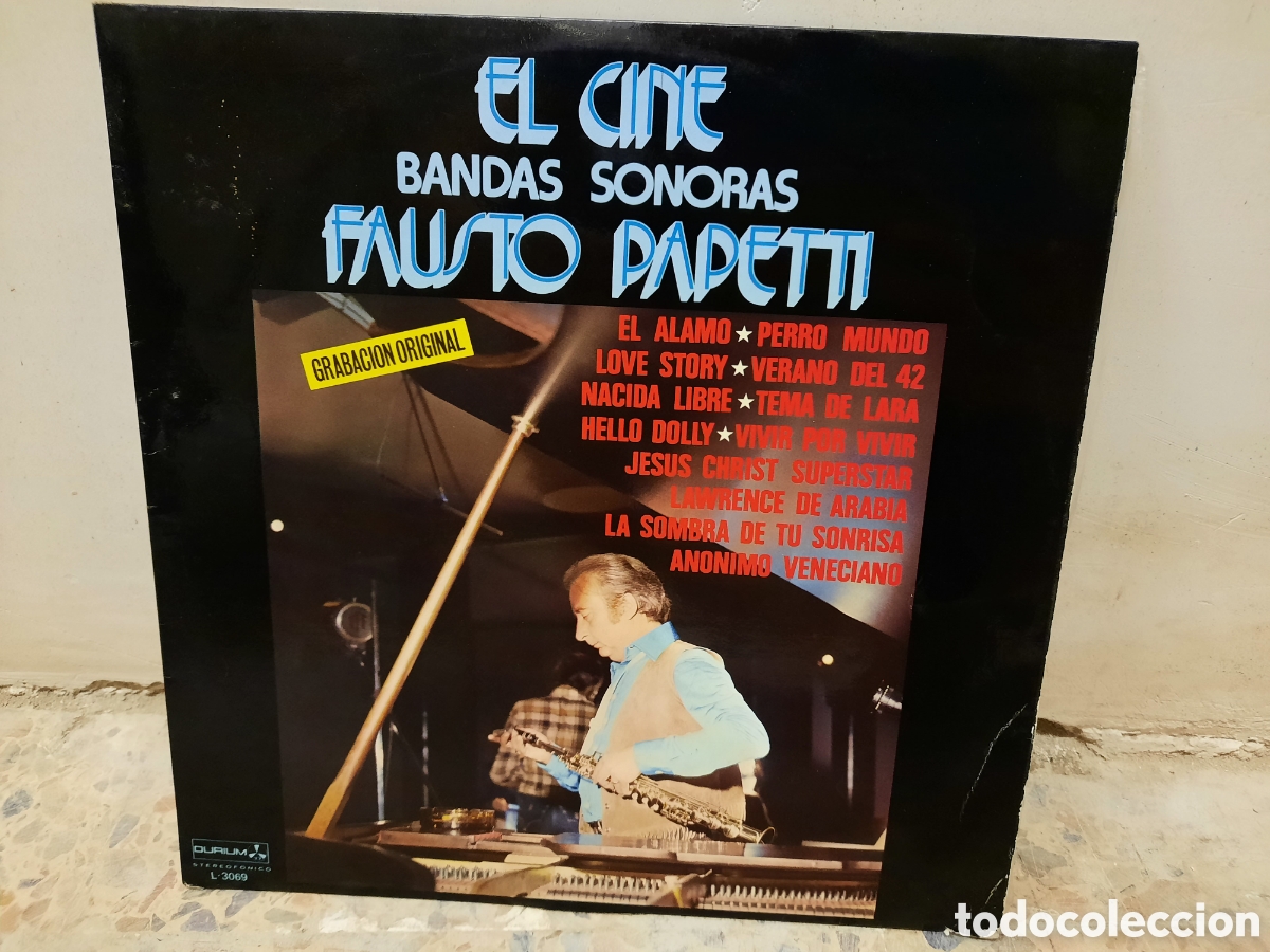 Discos de vinilo: Disco de Vinilo: FAUSTO PAPETTI - Foto 1