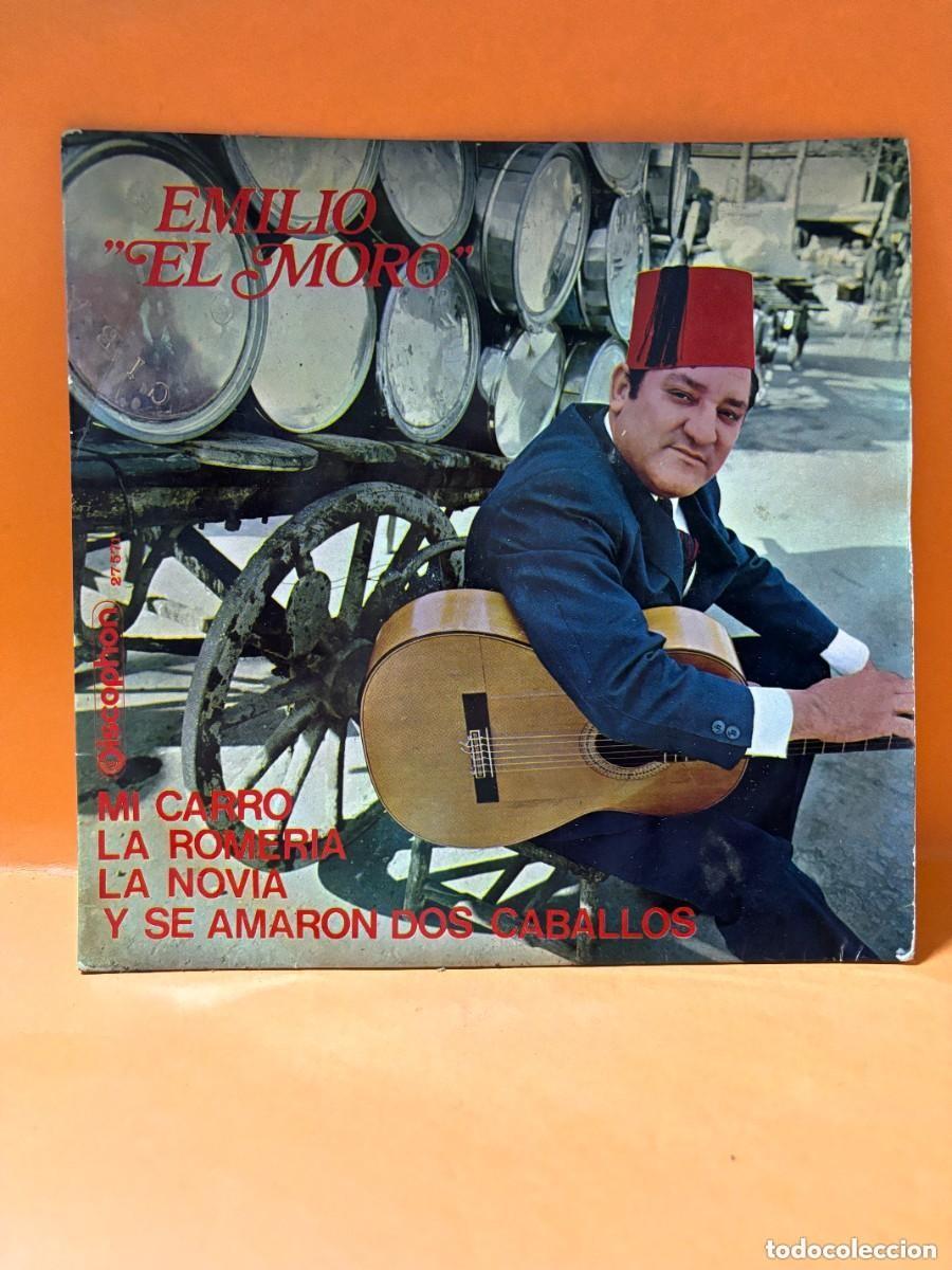 Discos de vinilo: Emilio, El Moro - Mi carro + 3 (Discophon, 1971) - Foto 1