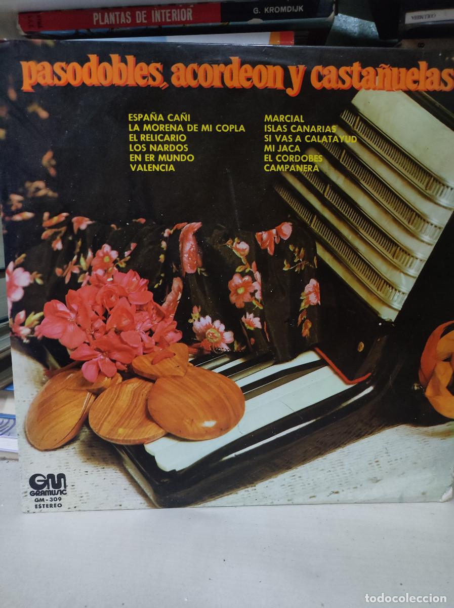 Discos de vinilo: Rafael Angulo &ndash; Pasodobles, Acorde&oacute;n Y Casta&ntilde;uelas - Foto 1