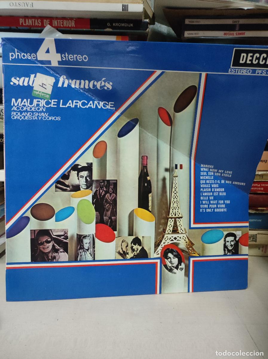 Discos de vinilo: Maurice Larcange &ndash; Sabor Franc&eacute;s - Foto 1