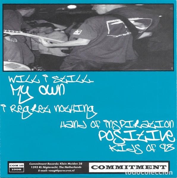 Discos de vinilo: Product X &ndash; Hometeam EP - 7&rdquo; - 1998 - Commitment Records &ndash; COM10 - Foto 2