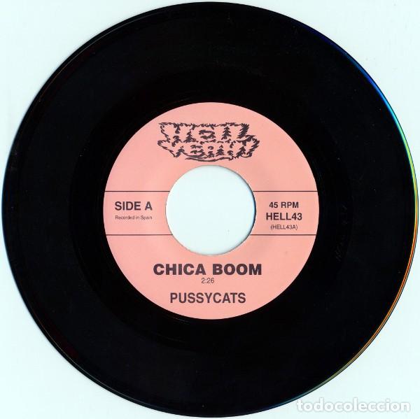 Discos de vinilo: Pussycats &ndash; Chick-A-Boom - 7&rdquo; - 1997 - Hell Yeah &ndash; HELL43 - Foto 3