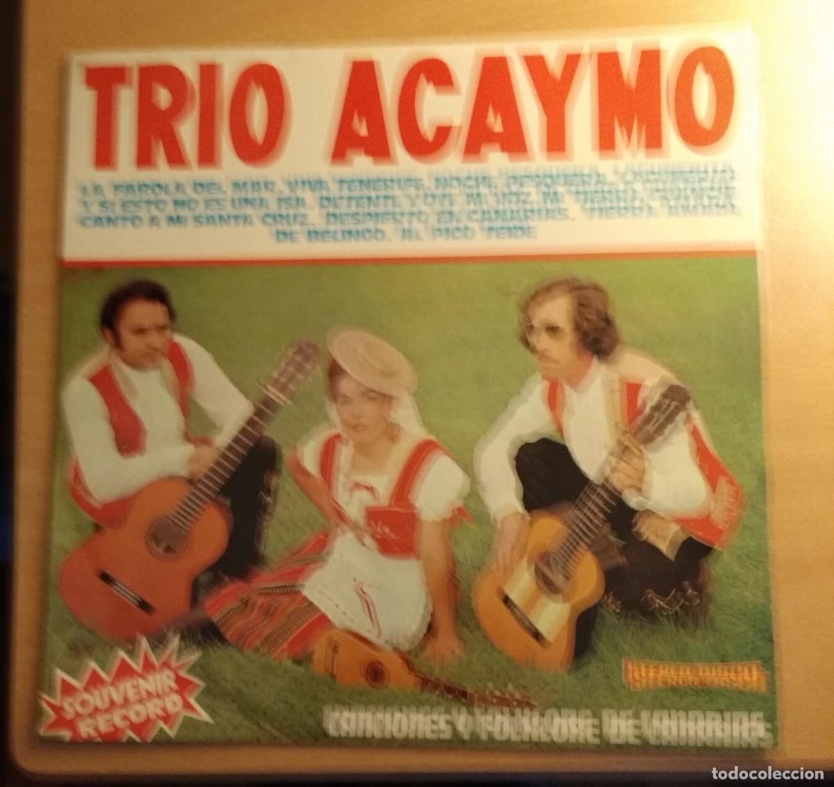 Discos de vinilo: Trio Acaymo, Canciones y Folklore de Canarias - Foto 1