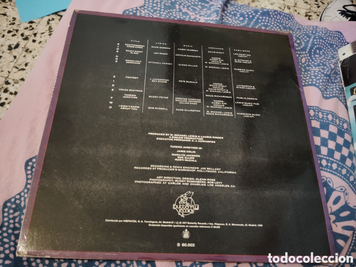 Discos de vinilo: TUXEDO JUNCTION ( 1978 ) - Foto 2