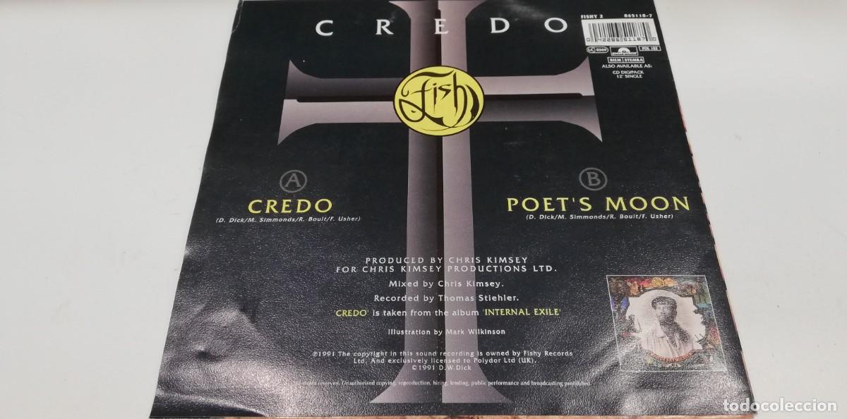 Discos de vinilo: SCO14-Fish - Credo (7&rdquo;, Single) - Foto 2
