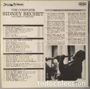 Discos de vinilo: Sidney Bechet &lrm;&ndash; The Complete Sidney Bechet Vol 1/2 (1932-1941) - Foto 2