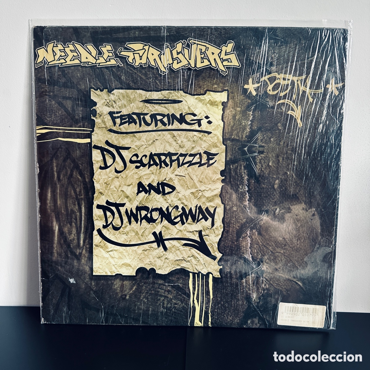 Discos de vinilo: DJ Q-Bert - Needle Thrashers Beta (12&rdquo;) - Foto 2