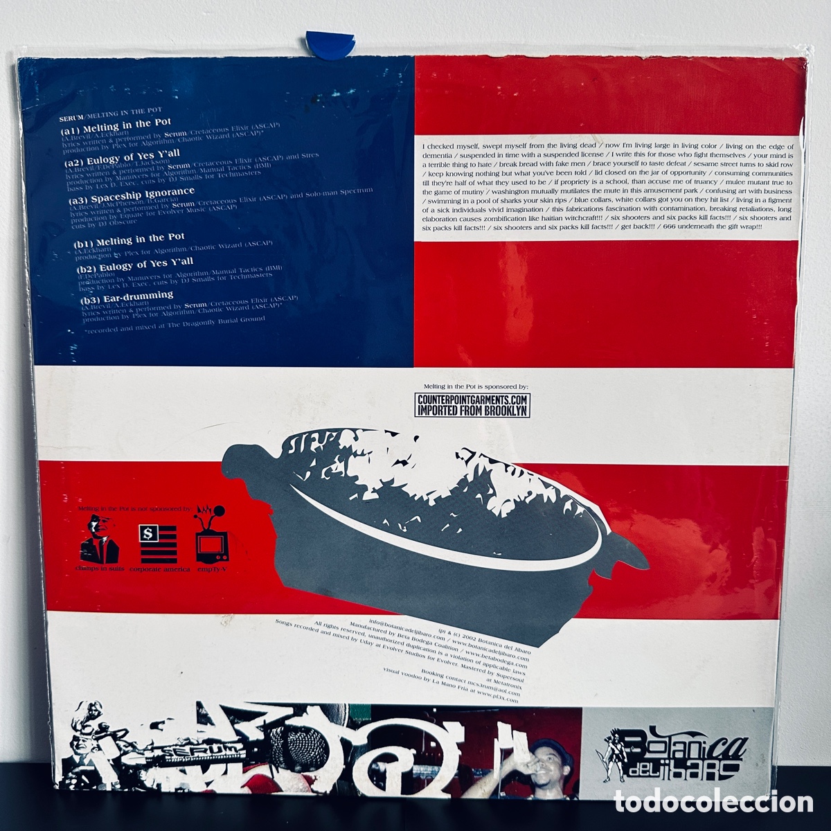 Discos de vinilo: Serum - Melting In The Pot (12&rdquo;) - Foto 2