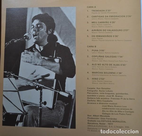 Discos de vinilo: Miro Casabella &ndash; Treboada - LP, Album, Gatefold - Foto 3