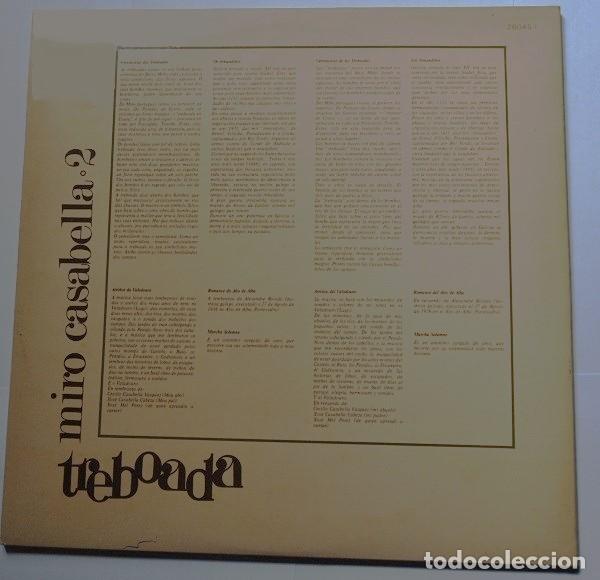 Discos de vinilo: Miro Casabella &ndash; Treboada - LP, Album, Gatefold - Foto 4