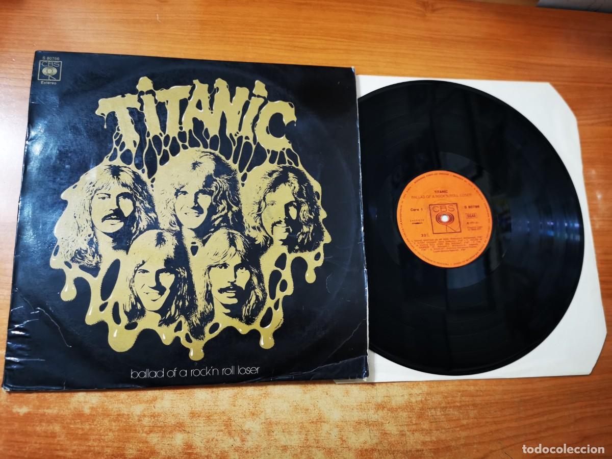 Discos de vinilo: TITANIC Ballad of a rcok'n roll loser LP VINILO DEL A&Ntilde;O 1975 ROCK CONTIENE 10 TEMAS