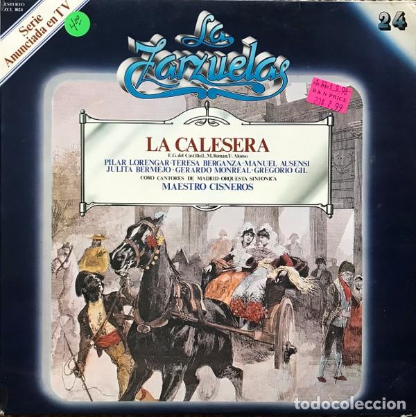Discos de vinilo: La Zarzuela - La calesera - Foto 1