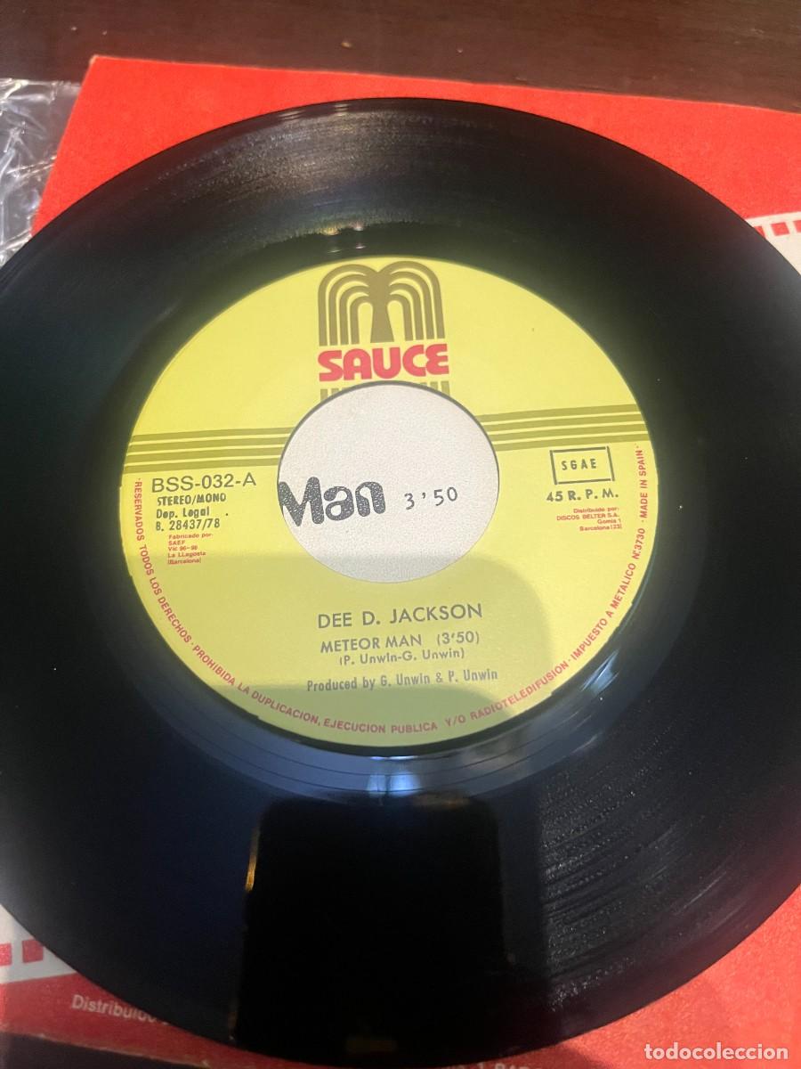 Discos de vinilo: Dee D. Jackson Meteor Man - Foto 3