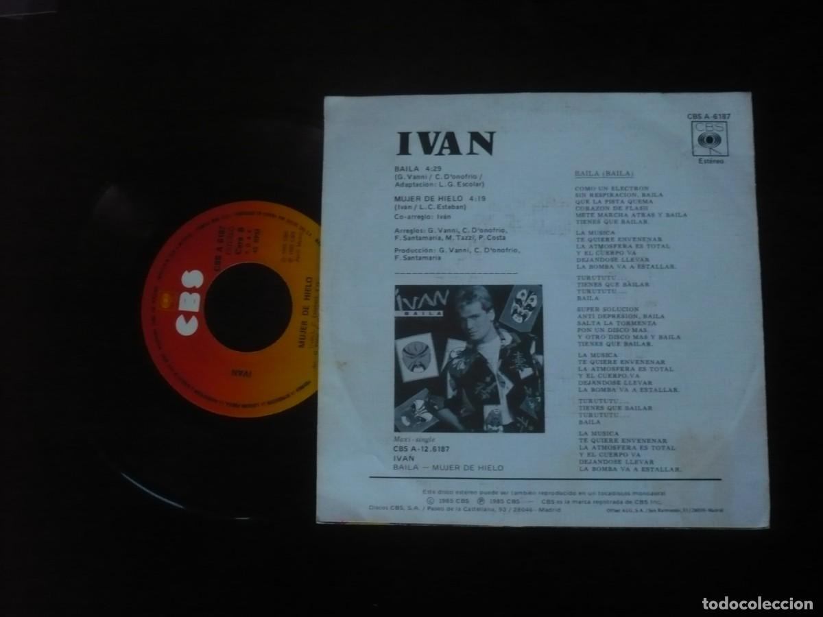 Discos de vinilo: ivan baila - como nuevo - Foto 2