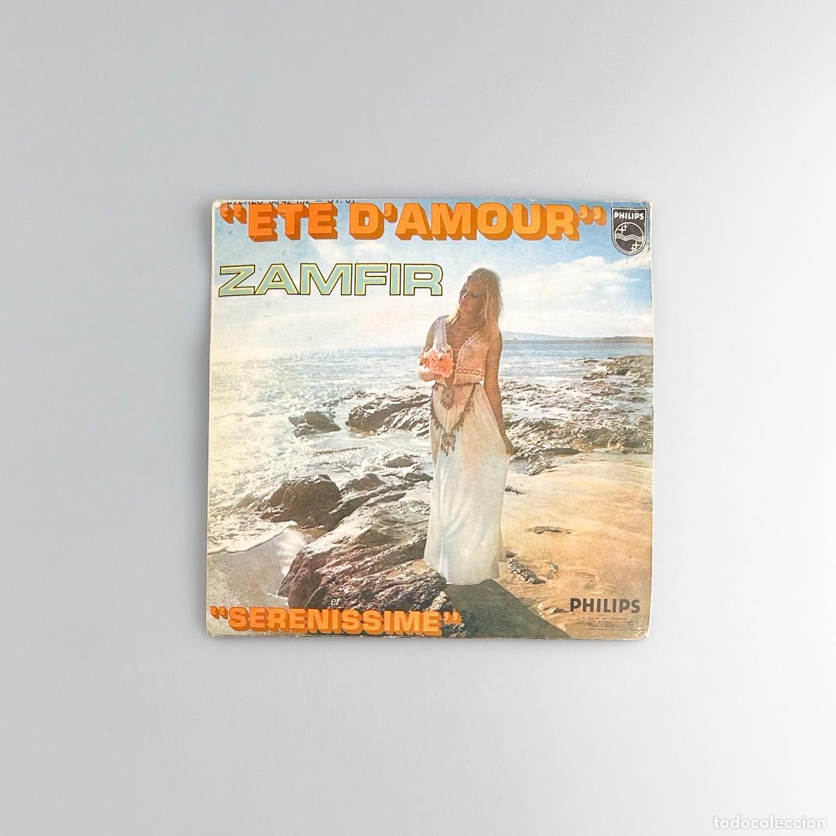Discos de vinilo: SINGLE. Zamfir. Et&eacute; DAmour (VG+/VG+) - Foto 2