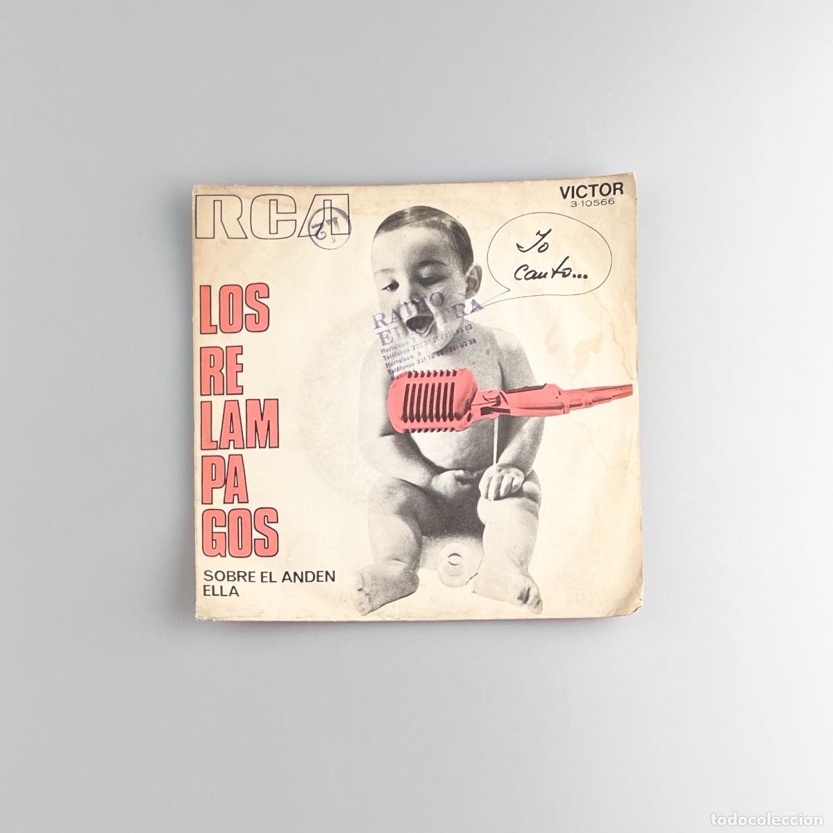 Discos de vinilo: SINGLE. Los Relampagos. Ella (VG+/VG+) - Foto 1