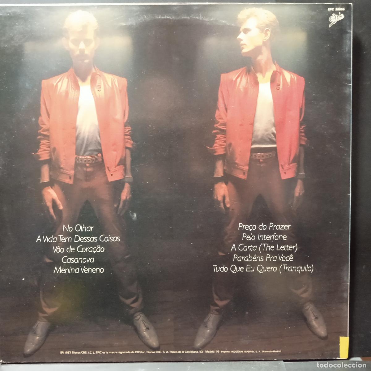 Discos de vinilo: LP RITCHIE - VOO DE CORA&Ccedil;AO - EPIC 1983. PEPETO - Foto 2