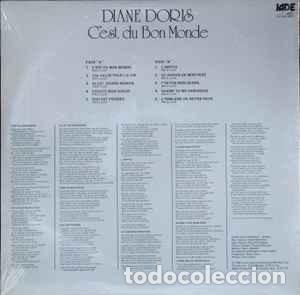 Discos de vinilo: Diane Doris &lrm;&ndash; Cest Du Bon Monde - Foto 2