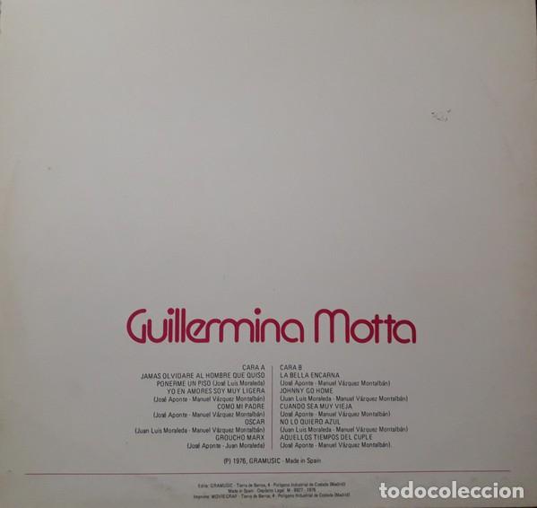 Discos de vinilo: Guillermina Motta &lrm;&ndash; Guillermina Motta - Foto 2