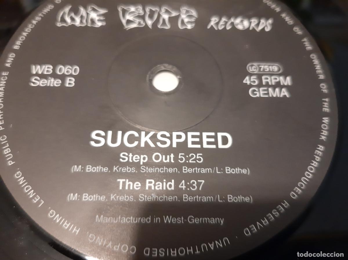 Discos de vinilo: SUCKSPEED -STORMBRINGER- (1990) LP DISCO VINILO - Foto 9