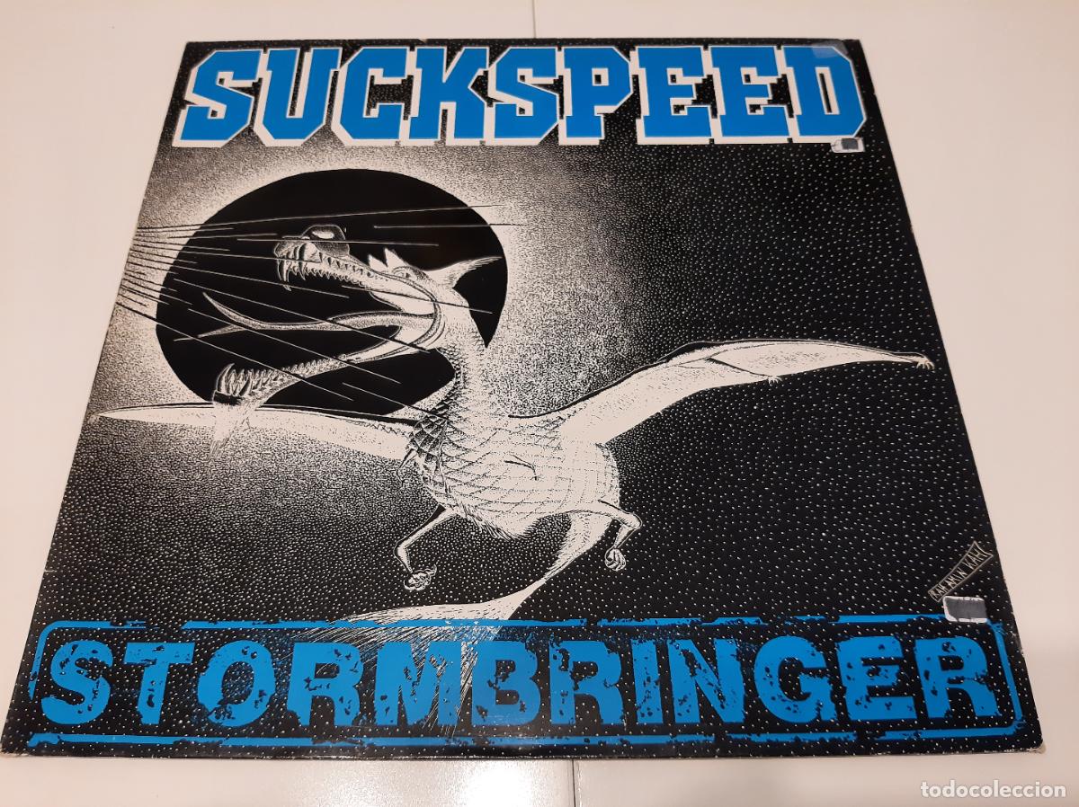 Discos de vinilo: SUCKSPEED -STORMBRINGER- (1990) LP DISCO VINILO - Foto 1