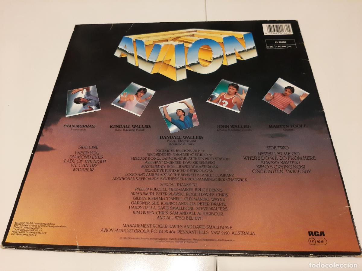 Discos de vinilo: AVION -AVION- (1983) LP DISCO VINILO - Foto 2