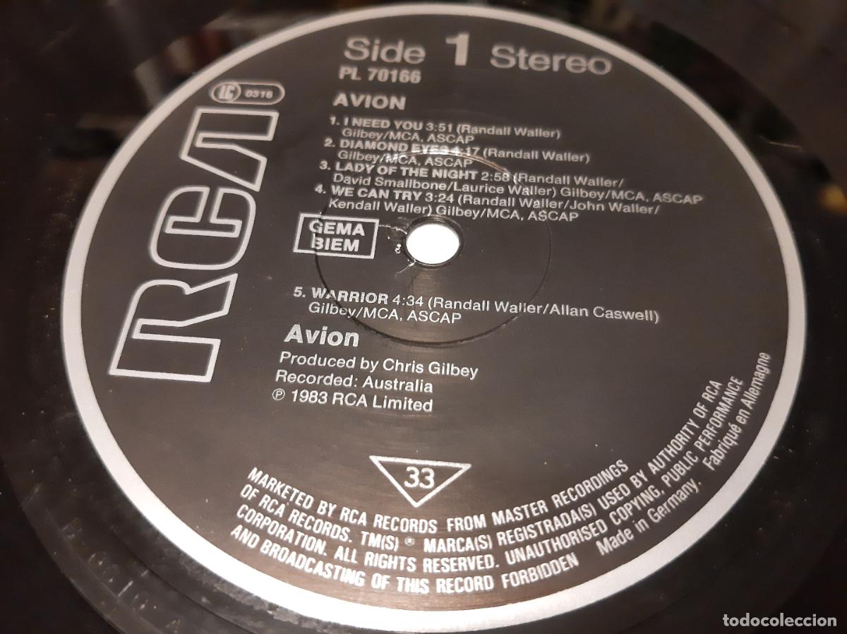 Discos de vinilo: AVION -AVION- (1983) LP DISCO VINILO - Foto 8