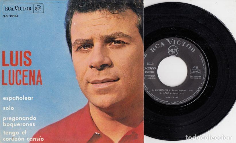 Discos de vinilo: LUIS LUCENA - ESPA&Ntilde;OLEAR - EP DE VINILO - CS - 19 - Foto 1