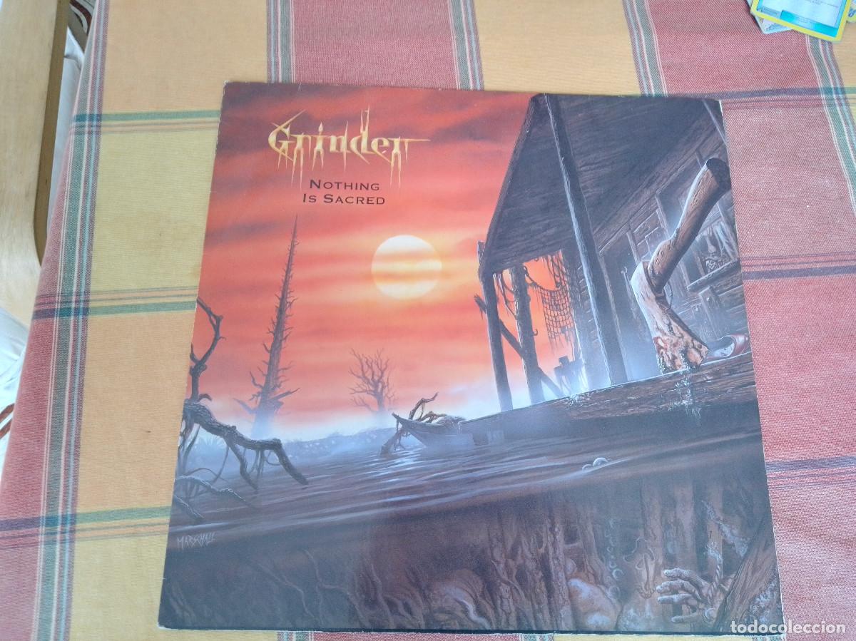 Discos de vinilo: Grinder- Nothing is scared LP - Foto 1